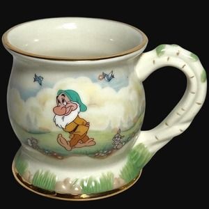 Lenox “Bashful” Mug Snow White and the Seven Dwarfs Fine Porcelain Disney Mug